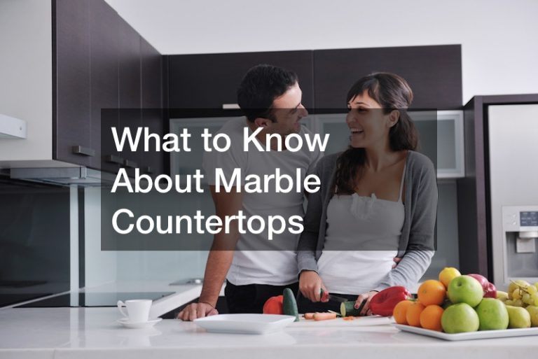 What to Know About Marble Countertops