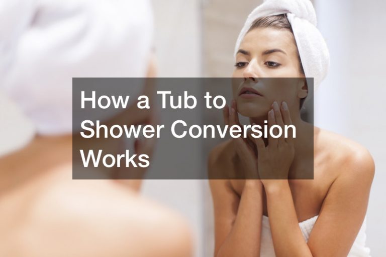 How a Tub to Shower Conversion Works